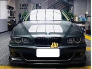  ★法克斯★ BMW 老5系E39碳纖維前唇頭唇M5改裝前鏟擾流板下巴大小包圍