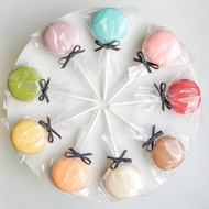 [READY STOCK] HALAL MINI MACARON / MACAROON LOLIPOP (20PCS/SET)