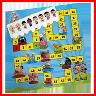 Upin Ipin Kids Board Game