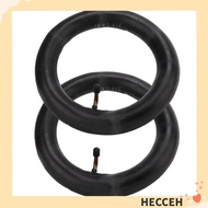HECCEH 2 Pcs Inner Tube, Butyl Rubber Black Electric Scooter Inner Tube, Durable Angled Valve Bike T