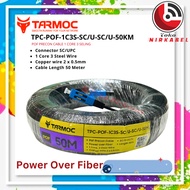 TPC-POF-1C3S-SC/U-SC/U-50KM POF Preconnectorized Cable 50 Meters
