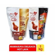 NEW SAUS SAMBAL EXTRA PEDAS MAMA SUKA DELISAOS HOT LAVA VOLCANO SAOS 1KG