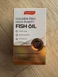 BYHEALTH GOLDEN-TRIO HIGH PURITY FISH OIL  湯臣倍健97%高純全能魚油 60粒