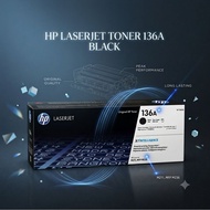 HP 136A Black Original LaserJet Toner Cartridge W1360A