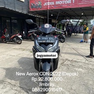 Motor bekas Yamaha New Aerox CON Tahun'22 motor bekas jogyamotor
