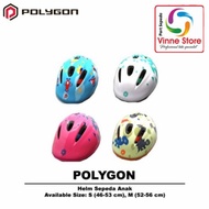 helm sepeda anak polygon