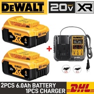 [100% Original] DEWALT 20V, 2AH 5AH 6AH Dewalt 20V tool for Dewalt Drill DCF860 DCD805 DCF850 DCG406