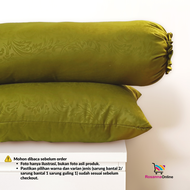 [PER 2 PCS] Vito - Sarung Bantal 2 Pcs / Sarung Bantal 1 Pc dan Sarung Guling 1 Pc Solid Polos Embos