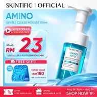 SKINTIFIC Amino Acid Gentle Cleansing Mousse pencuci muka Acne Oil Control Face Cleanser Repair Skin