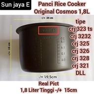 Panci Magic Com Rice Cooker Cosmos Original CRJ 323 TS - CRJ 325 -