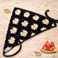 GDRAGON Daisy Bandana for concerts and plays Can be used for GDRAGON Daisybong Knitted crochet Banda