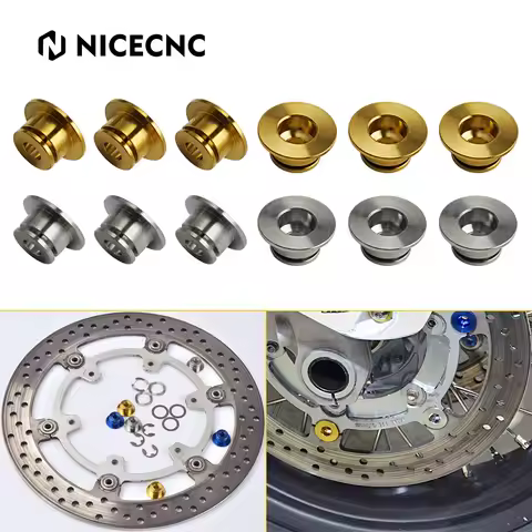 4.5-5.2mm Motorcycle Brake Disc Floating Bobbins Circlip for Aprilia RSV4 RF RR RSV1000R Shiver 750 