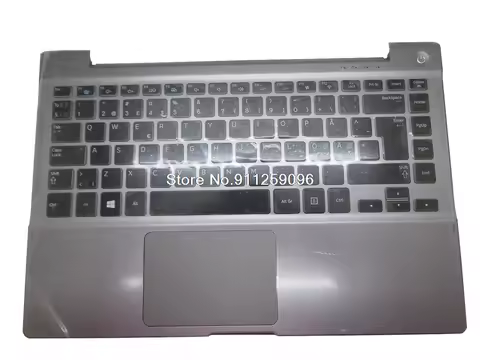 Laptop Palmrest&Keyboard For Samsung NP700Z3A 700Z3A Nordic NE BA59-03126H HMB3343GSA With Backlit T