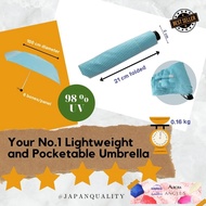 Aurora Angel Accents[SG SELLER] Best Seller in Store Lightweight UV Quick Dry JAPAN Umbrella Checkered Japan Pocketable