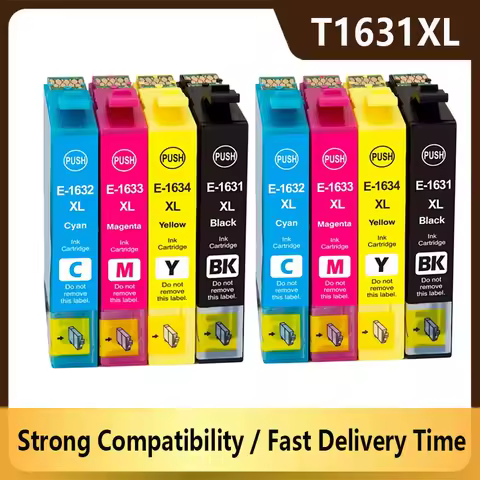 16XL Compatible Ink Cartridge T1631 for Epson WorkForce WF2010 WF2510 WF2520 WF2530 WF2540 WF2630 WF