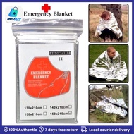 Outdoor emergency blanket, survival blanket, portable emergency blanket, thermal blanket