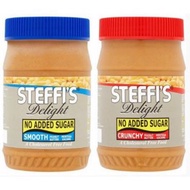 Steffi's Delight Peanut Butter No Sugar Added 453g