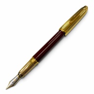 Excellent condition ▼ Cartier vintage Pasha de Cartier fountain pen, 18K gold nib (F), marble patter