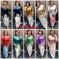 (SET) KEBAYA COTTON ELIZA SET BATIK PARIO / PARIO SAIRAQ / FREE BUCKLE