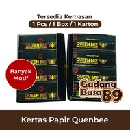 Kertas Papir Premium Queen bee / Paper Quenbe / Kertas queenbe 1 Pcs