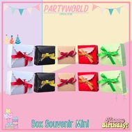 [1pcs] Lace Souvenir BOX Size 9x9x5 cm | Snack BOX | Thick Cake BOX | Mini Hampers BOX