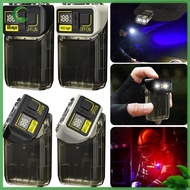 Bv✿  LED+COB Mini Keychain Flashlight 380LM Portable Mini Torch 6 Light Modes Pocket Camping Light f
