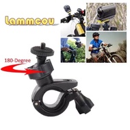 Lammcou 360 Degree Rotation Bike Bicycle Motorcycle Handlebar Handle Bar Mount Holder compatible with Gopro Hero 9 8 7 6 5 Osmo Action Camera Accessories