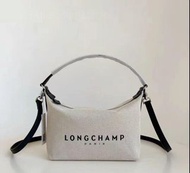 🌸全新 Longchamp 新款帆布腋下包