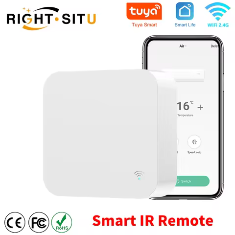 Tuya WiFi IR Remote Control Smart Universal for TV Air Conditioner Alexa Remote Control Work with Go