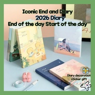 2026 Iconic End and Diary/Weekly Schedule Diary/2026 Korean Diary