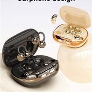 หูฟังบลูทูธไร้สายแบบหนีบหู HYUNDAI GT630S 2-In-1, โทร HD, เล่นเกมความหน่วงต่ำ, ตัดเสียงรบกวนอัจฉริยะ