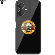 PROCASE GLOSSY PREMIUM BAND GUNS AND ROSES MOTIF FOR REDMI 13C TYPE poco C65 REDMI 13 4G poco M6 4G 