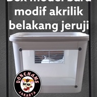 box es krim modif akrilik kandang hamster