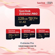 Sandisk Extreme Pro Micro Sd Card 1TB 512GB 256GB 128GB Memory Card A2 U3 With Adapter Camera Kamera