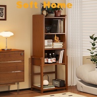 Small Bookshelf Floor Shelf Rack Narrow Shelf  Side Cabinet Multi-Layer Storage Cabinet Book Shelf C