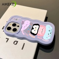 Cute Animal 3D Wave Phone Case For itel Vision 3 2 2S 1 Plus S25 Ultra S23 S18 S17 P38 P37 Pro P36 C