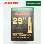 Mountain Bike Inner Tube Maxxis Size 29x1.75/2.4 Large VALVE Schrader Small Presta