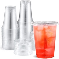 Lid Container eupako Lid Once With Transparent Sand Frozen Cake Cold Drink 100 Sets Ice About Plasti
