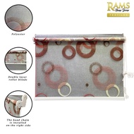 RamsHomeDecor Blind Curtain/Day Night Curtain/Roller blind/Home blind/Roller Blinds Sunshade