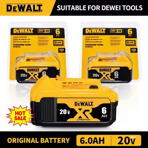 DEWALT battery 20V,6AH 9AH rechargeable lithium-ion battery DCB206 DCB609 20V 60V DCB1104 charger de