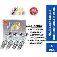 【100% ORIGINAL】NGK 5787 Laser Iridium Spark Plug For Honda Accord/ CRV/ Odyssey