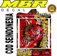 STIKER SANGKAR DECAL CEPOT