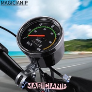 MAGICIANIP Mechanical Bike Computer, KPH Display Bike Accessories Analog Speedometer, Easy Installat