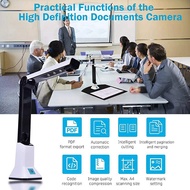 B4Document Camera for Teachers, Portable USB Document Camera Scanner with Stand 8MP HD A4 Format Cam