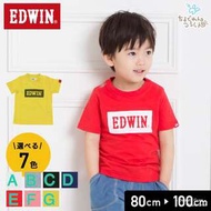 📣📣突發快閃優惠‼️🈹🈹🈹  《🇯🇵日本直送🇯🇵✈Edwin童裝棉質短袖T恤7色》