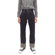 ONI Denim ONI-288 Asphalt 20oz Heavy Nep Denim Men's Regular Straight Button-Fly Jeans Size 33 Indig