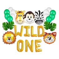 (SG Seller) Safari Decoration, 1st Birthday Decoration, Wild One Balloon Decoration