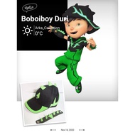 Boboiboy Hat Boboiboy Duri Boboiboy Leaf Embroidery free Bracelet