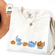 Halloween Hunter Tiger Comfort Colors T-shirt, Kpop Demon Shirt, Pumpkin Fall Vibes, Hunter Merch, A