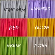 NON RING CURTAIN PLAIN KATRINA AND GEENA FABRIC